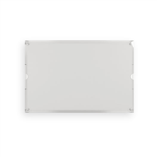 'Navy Zebra' Acrylic Tray