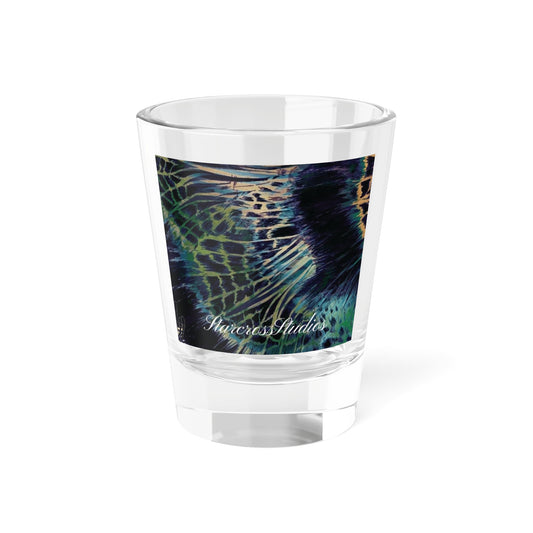 'Peacock' Shot Glass