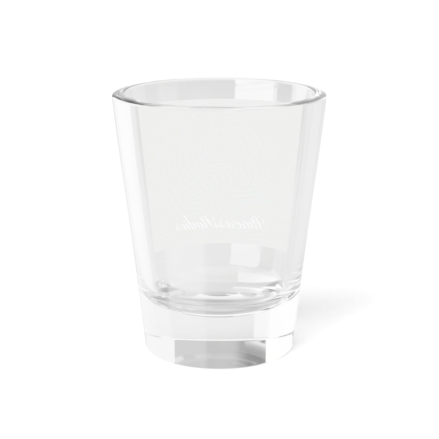 'Navy Zebra' Shot Glass