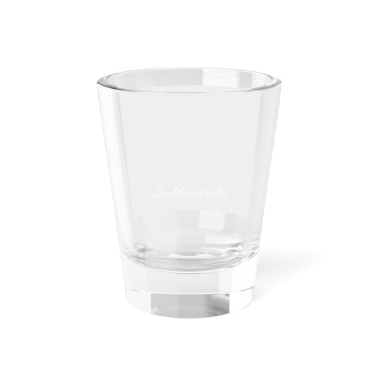 'Navy Zebra' Shot Glass
