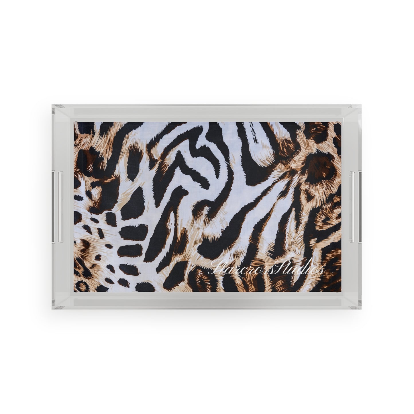 'Leopard' Acrylic Tray