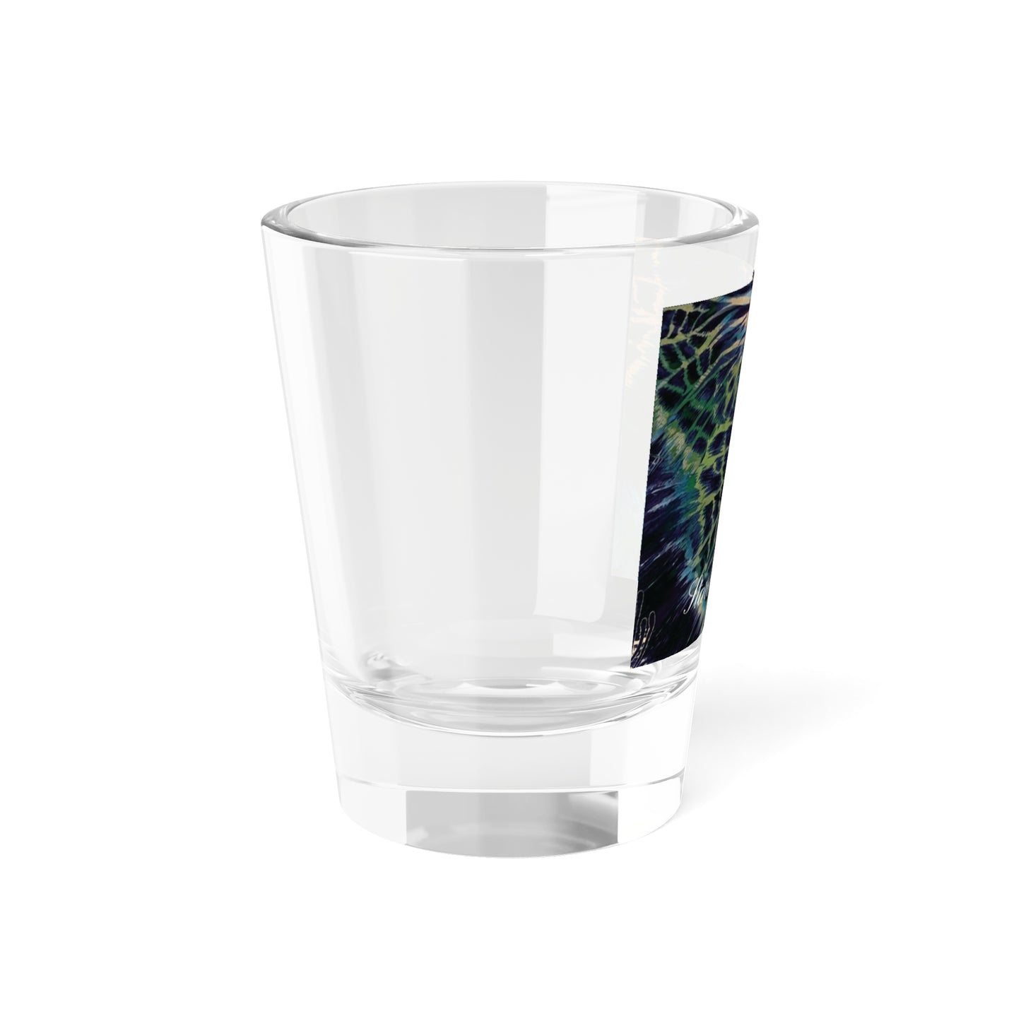 'Peacock' Shot Glass